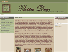 Tablet Screenshot of mybetterdecor.com